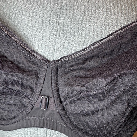 Playtex NWOT Underwire Balconette Unlined Summer Bra 44C black - Picture 5 of 7